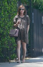 Pregnant KATE MARA and Jamie Bell Out in Los Feliz 05/04/2019