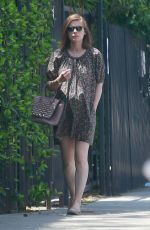 Pregnant KATE MARA and Jamie Bell Out in Los Feliz 05/04/2019