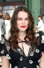 Pregnant KEIRA KNIGHTLEY at Chanel Cruise Collection 2020 Show in Paris 05/03/2019