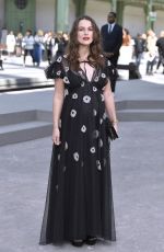 Pregnant KEIRA KNIGHTLEY at Chanel Cruise Collection 2020 Show in Paris 05/03/2019