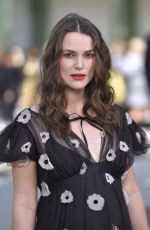 Pregnant KEIRA KNIGHTLEY at Chanel Cruise Collection 2020 Show in Paris 05/03/2019