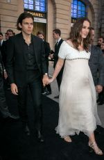 Pregnant KEIRA KNIGHTLEY at Chanel J12 Cocktail Party in Paris 05/02/2019