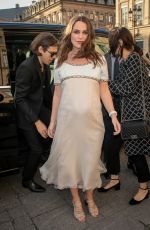 Pregnant KEIRA KNIGHTLEY at Chanel J12 Cocktail Party in Paris 05/02/2019
