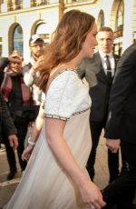 Pregnant KEIRA KNIGHTLEY at Chanel J12 Cocktail Party in Paris 05/02/2019