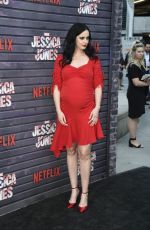 Pregnant KRYSTEN RITTER at Jessica Jones, Season 3 Premiere in Hollywood 05/28/2019