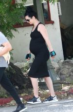 Pregnant KRYSTEN RITTER Out and About in Los Angeles 05/05/2019