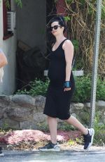 Pregnant KRYSTEN RITTER Out and About in Los Angeles 05/05/2019