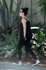 Pregnant KRYSTEN RITTER Out Hiking in Los Angeles 05/12/2019