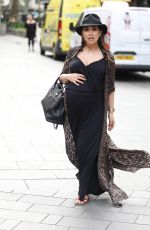 Pregnant MYLEENE KLASS Out in London 05/29/2019