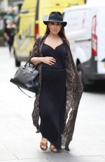 Pregnant MYLEENE KLASS Out in London 05/29/2019