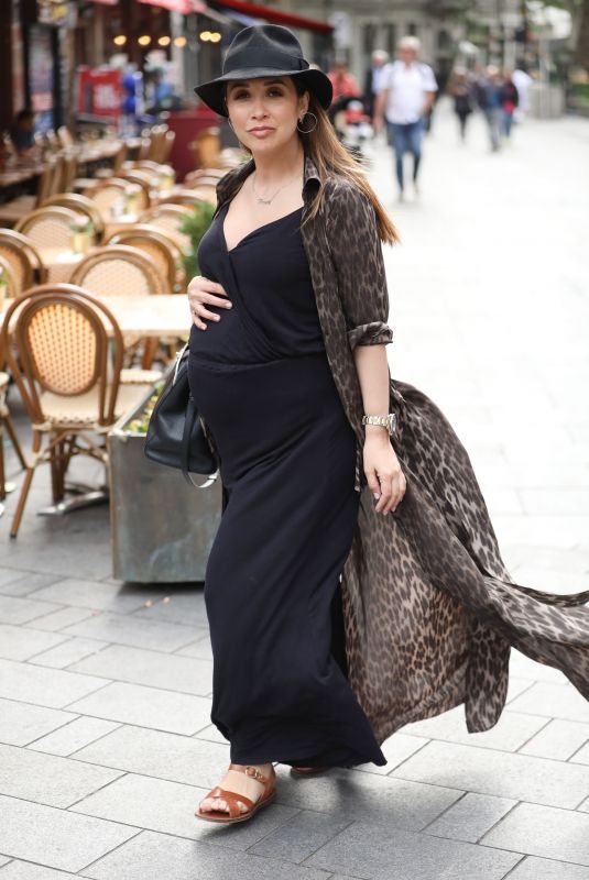 Pregnant MYLEENE KLASS Out in London 05/29/2019
