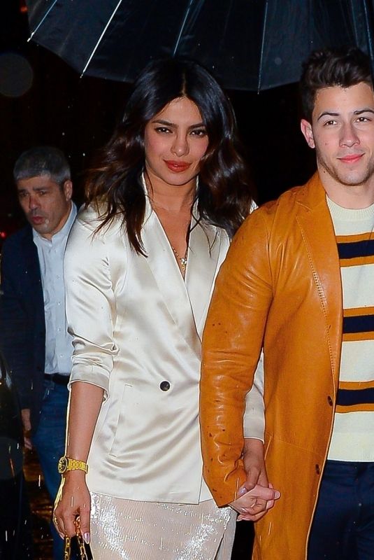 PRIYANKA CHOPRA and Nick Jonas Arrives at SNL After-party in New York 05/11/2019