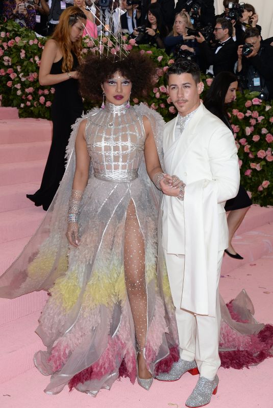 PRIYANKA CHOPRA and Nick Jonas at 2019 Met Gala in New York 05/06/2019