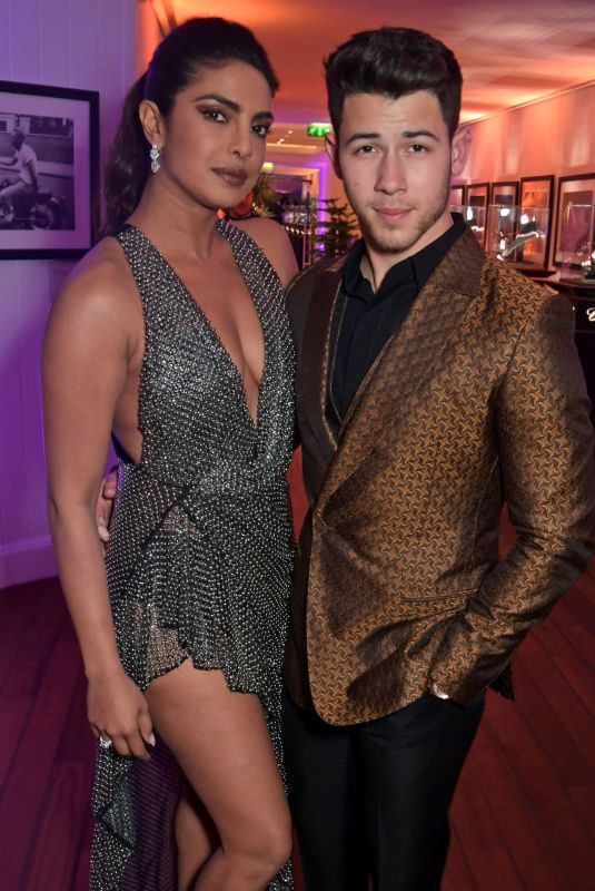 PRIYANKA CHOPRA and Nick Jonas at Vanity Fair and Chopard Party in Cannes 05/18/2019