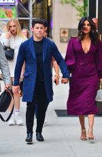 PRIYANKA CHOPRA and Nick Jonas Out in New York 05/10/2019