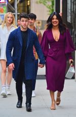 PRIYANKA CHOPRA and Nick Jonas Out in New York 05/10/2019