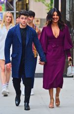PRIYANKA CHOPRA and Nick Jonas Out in New York 05/10/2019