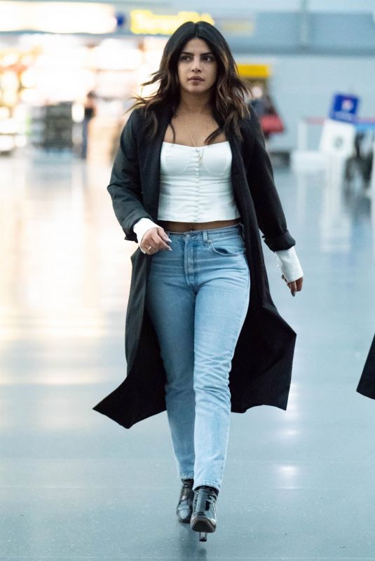 PRIYANKA CHOPRA at JFK Airport in New York 05/03/2019