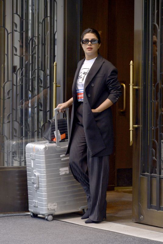 PRIYANKA CHOPRA Out in New York 05/14/2019