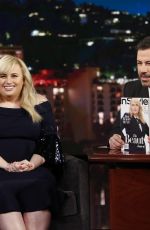 REBEL WILSON at Jimmy Kimmel Live 05/08/2019