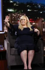 REBEL WILSON at Jimmy Kimmel Live 05/08/2019