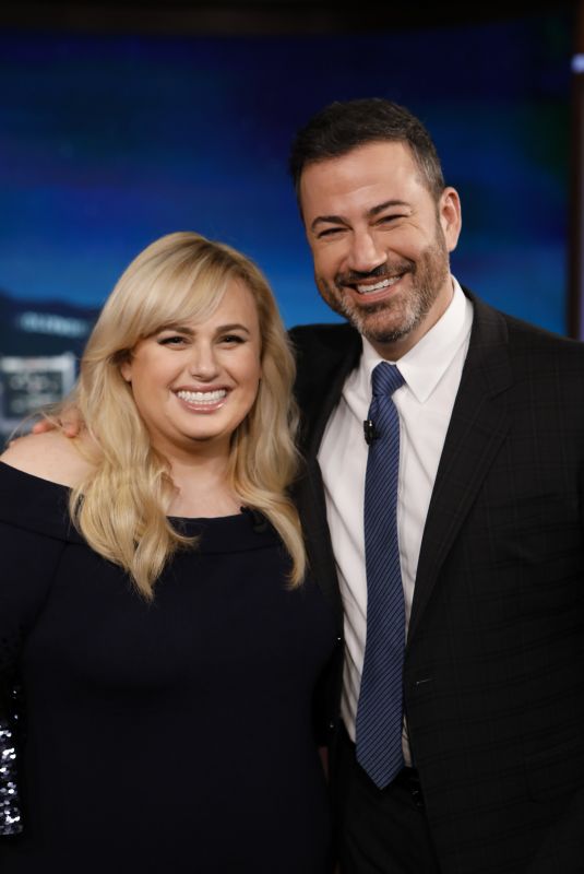 REBEL WILSON at Jimmy Kimmel Live 05/08/2019