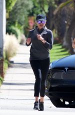 REESE WITHERSPOON Out Jogging with a Friend in Brentwood 05/27/2019