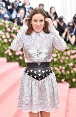RILEY KEOUGH at 2019 MET Gala in New Yorkk 05/06/2019