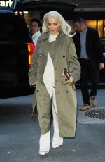 RITA ORA Arrives at Greenwich Hotel in New York 05/08/2019