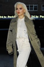 RITA ORA Arrives at Greenwich Hotel in New York 05/08/2019