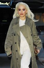 RITA ORA Arrives at Greenwich Hotel in New York 05/08/2019
