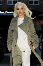 RITA ORA Arrives at Greenwich Hotel in New York 05/08/2019