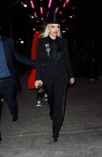 RITA ORA at Met Gala After-party in New York 05/06/2019