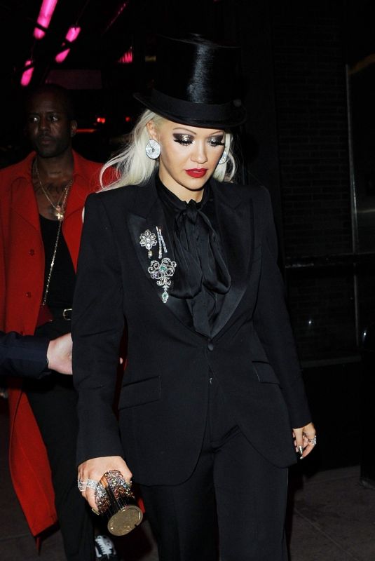 RITA ORA at Met Gala After-party in New York 05/06/2019