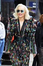 RITA ORA Leaves Good Morning America in New York 05/09/2019