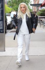 RITA ORA Leaves Greenwich Hotel in New York 05/09/2019