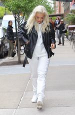 RITA ORA Leaves Greenwich Hotel in New York 05/09/2019