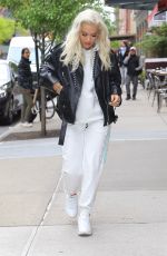 RITA ORA Leaves Greenwich Hotel in New York 05/09/2019