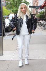 RITA ORA Leaves Greenwich Hotel in New York 05/09/2019