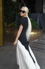 RITA ORA Leaves JW Marriott Hotel in Cannes 05/17/2019