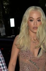 RITA ORA Night Out in London 05/13/2019