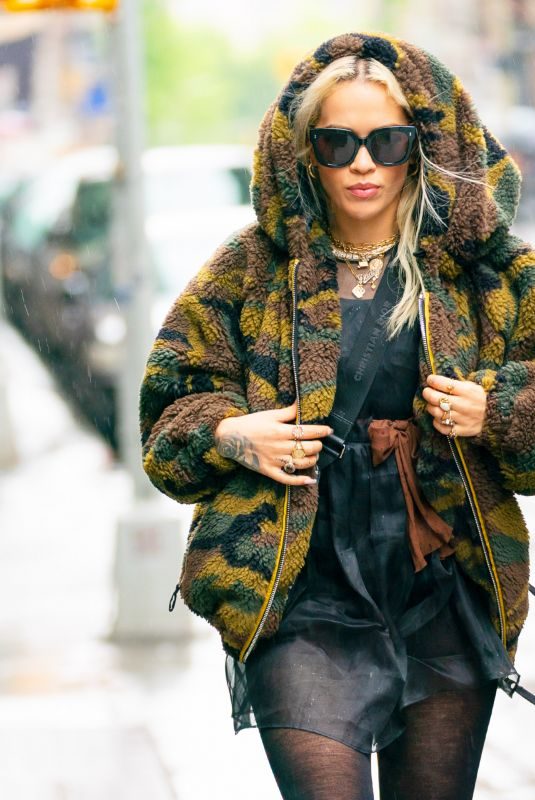 RITA ORA Out and About in New York 05/05/2019