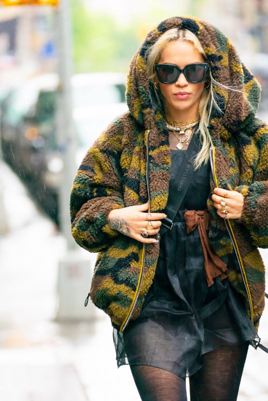 RITA ORA Out and About in New York 05/05/2019