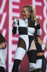 RITA ORA Performs at BBC Biggest Weekend in Swansea 05/27/2019