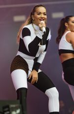 RITA ORA Performs at BBC Biggest Weekend in Swansea 05/27/2019
