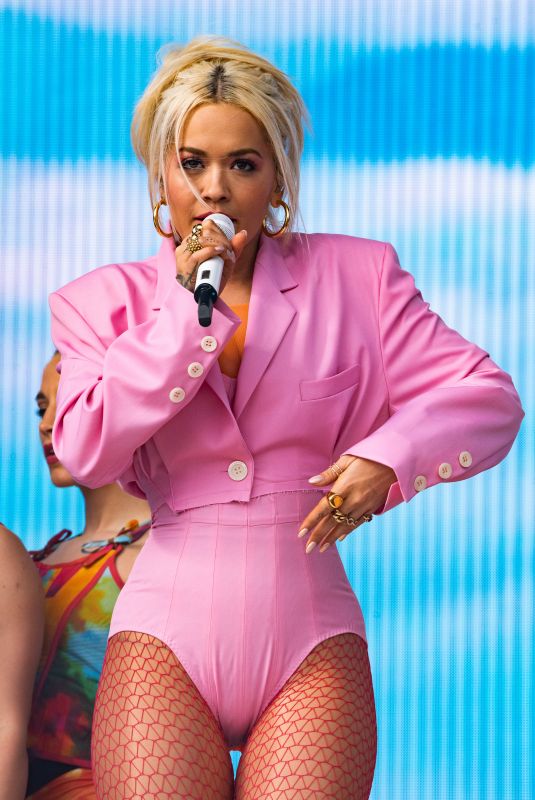 RITA ORA Performs at BBC Radio 1 Big Weekend in Middlesborough 05/25/2019