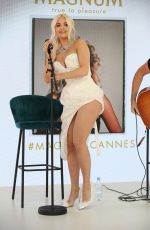 RITA ORA Performs at Magnum Ice Cream Presentation in Cannes 05/16/2019