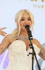RITA ORA Performs at Magnum Ice Cream Presentation in Cannes 05/16/2019