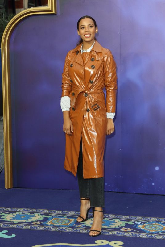 ROCHELLE HUMES at Aladdin Gala Screening in London 05/09/2019