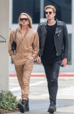 ROMEE STRIJD and Laurens Van Leeuwen Out for Lunch in Los Angeles 05/06/2019